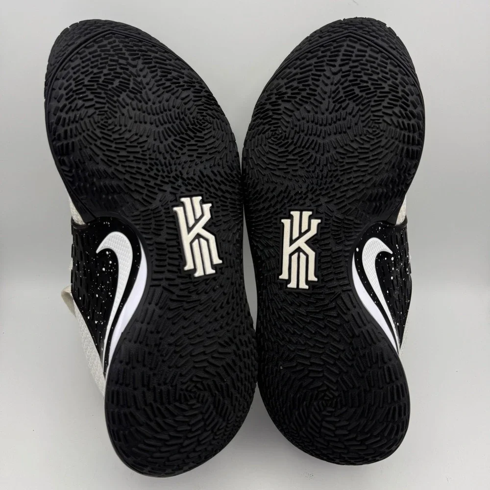 Nike Kyrie Low 2 TB Promo Mens 9.5 White Black CN9827-108 Basketball Shoes